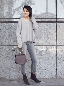 AYAさん（レディース・163cm）の冬コーディネート