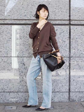 「Deuxieme Classe(Deuxieme Classe)」｜AYAさん（レディース・163cm）の冬コーディネート