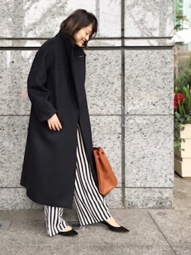 「オトナカジュアル」｜AYAさん（レディース・163cm）の冬コーディネート