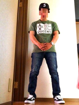 「AFTERBASE（アフターベース）のアイテム」を使った、ストイック野郎さん（メンズ・165cm）の秋コーディネート