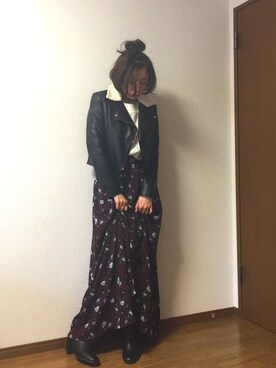 みっくすさん（レディース・162cm）の冬コーディネート