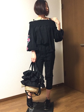 「ASZAKKA（アザッカ）のアイテム（バッグ）」を使った、みっくすさん（レディース・162cm）の春コーディネート