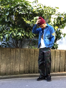 はらださん(メンズ・172cm)の冬コーディネート