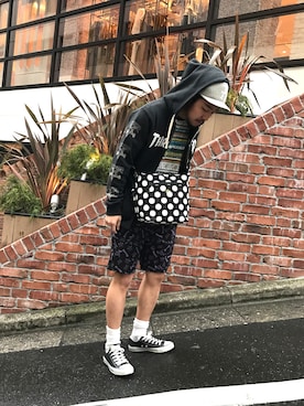 はらださん（メンズ・172cm）の冬コーディネート