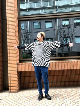 はらださん(メンズ・172cm)の春コーディネート