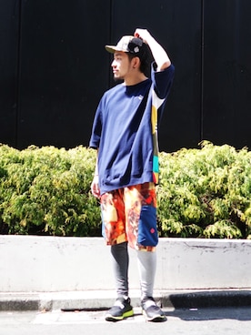 はらださん（メンズ・172cm）の春コーディネート