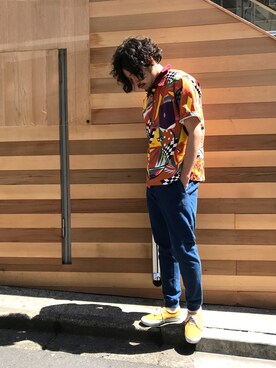 はらださん（メンズ・172cm）の春コーディネート