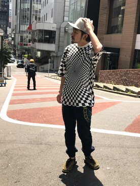 はらださん（メンズ・172cm）の春コーディネート