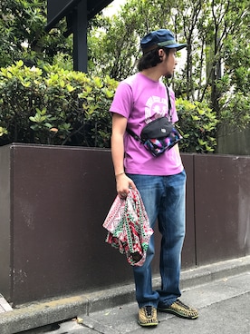 はらださん（メンズ・172cm）の春コーディネート