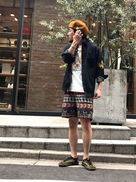 はらださん（メンズ・172cm）の春コーディネート