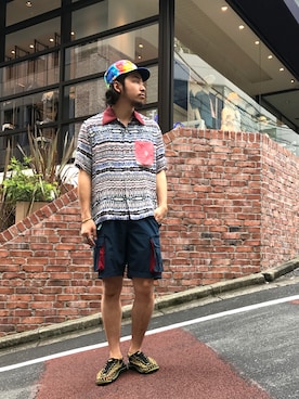 はらださん（メンズ・172cm）の夏コーディネート