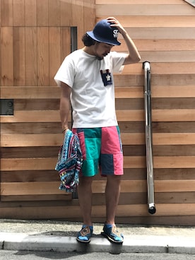 はらださん(メンズ・172cm)の夏コーディネート