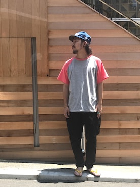 はらださん（メンズ・172cm）の夏コーディネート