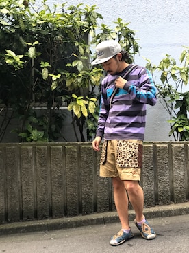 はらださん（メンズ・172cm）の夏コーディネート