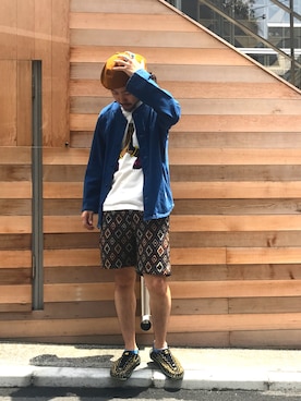 はらださん(メンズ・172cm)の夏コーディネート