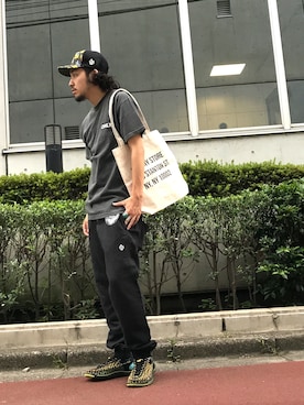 はらださん（メンズ・172cm）の夏コーディネート