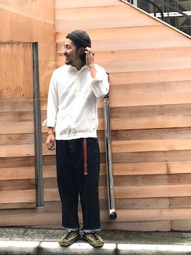 はらださん（メンズ・172cm）の夏コーディネート
