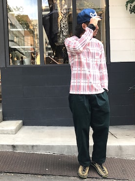 はらださん（メンズ・172cm）の秋コーディネート