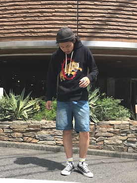 はらださん（メンズ・172cm）の秋コーディネート