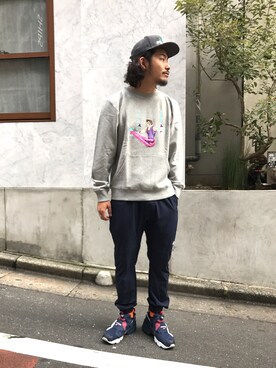 はらださん(メンズ・172cm)の秋コーディネート