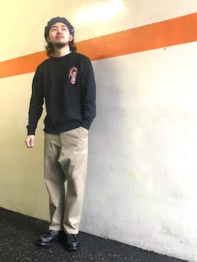 はらださん（メンズ・172cm）の秋コーディネート