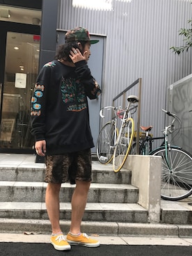 はらださん（メンズ・172cm）の秋コーディネート