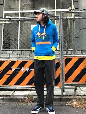 はらださん（メンズ・172cm）の冬コーディネート