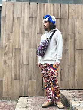 はらださん（メンズ・172cm）の冬コーディネート