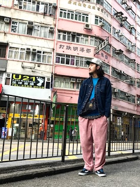 はらださん（メンズ・172cm）の冬コーディネート