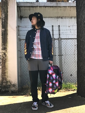 はらださん（メンズ・172cm）の冬コーディネート