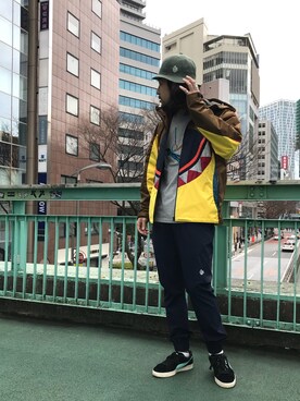 はらださん（メンズ・172cm）の春コーディネート