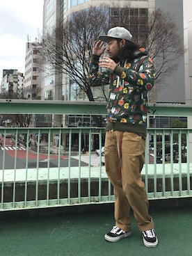 はらださん(メンズ・172cm)の春コーディネート