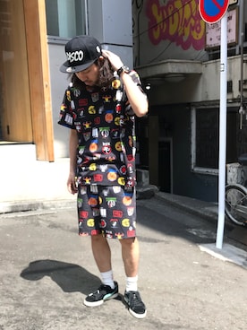 はらださん（メンズ・172cm）の春コーディネート