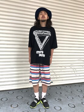 はらださん（メンズ・172cm）の春コーディネート