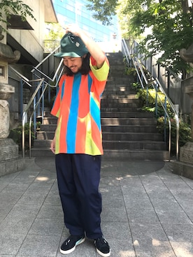 はらださん（メンズ・172cm）の春コーディネート