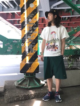 はらださん（メンズ・172cm）の夏コーディネート