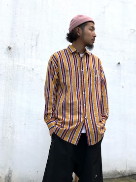 はらださん（メンズ・172cm）の夏コーディネート