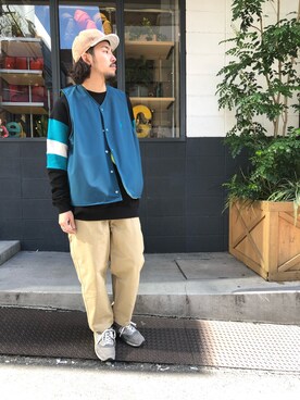 はらださん（メンズ・172cm）の秋コーディネート