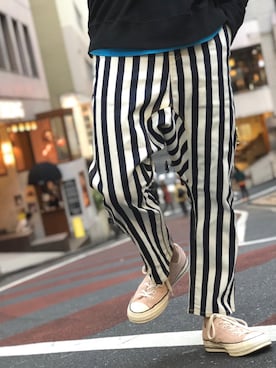 「アイラブCONVERSE」｜はらださん（メンズ・172cm）の秋コーディネート