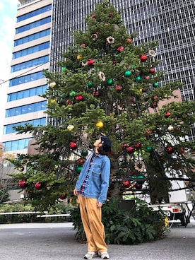 はらださん（メンズ・172cm）の冬コーディネート