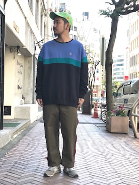 はらださん(メンズ・172cm)の冬コーディネート