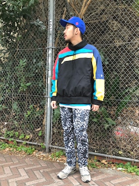 「ALDIES（アールディーズ）のアイテム（その他アウター）」を使った、はらださん（メンズ・172cm）の冬コーディネート