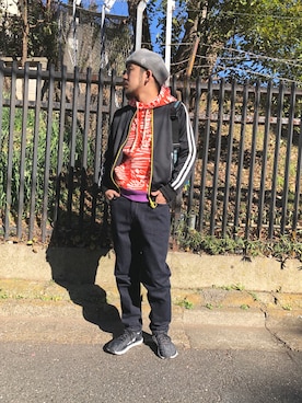 はらださん(メンズ・172cm)の冬コーディネート