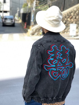 はらださん（メンズ・172cm）の冬コーディネート