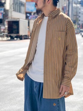 はらださん(メンズ・172cm)の冬コーディネート