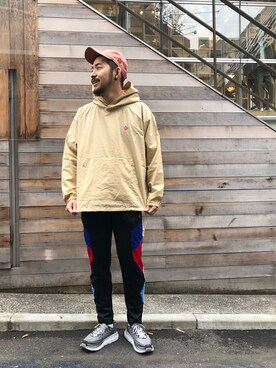 はらださん(メンズ・172cm)の春コーディネート