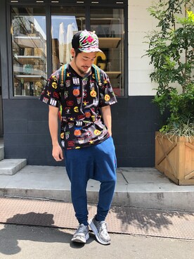 はらださん（メンズ・172cm）の春コーディネート