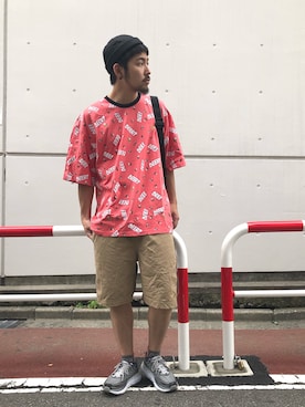 はらださん(メンズ・172cm)の夏コーディネート