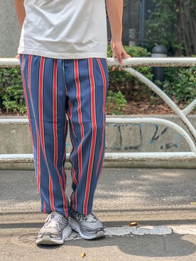はらださん(メンズ・172cm)の夏コーディネート