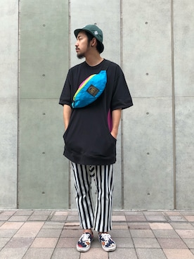 はらださん(メンズ・172cm)の夏コーディネート